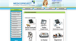 Desktop Screenshot of medicoproject.hu